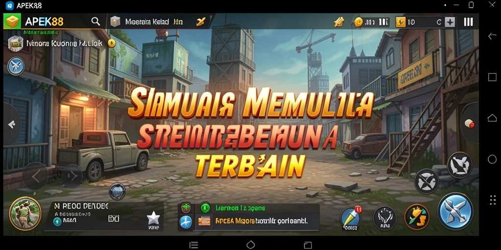 Tampilan permainan APEK88 yang menarik dan penuh strategi.