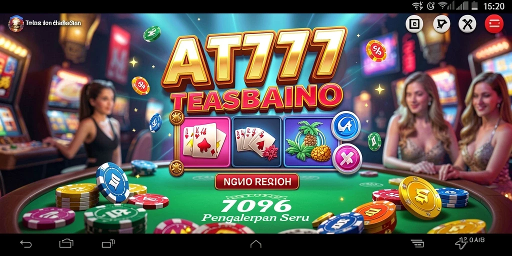 Screenshot AT777 menampilkan gameplay Kasino yang seru dan menarik.