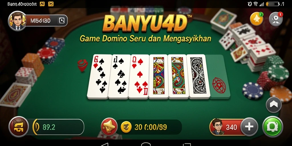 Tampilan menarik dari gameplay BANYU4D yang mengasyikkan.