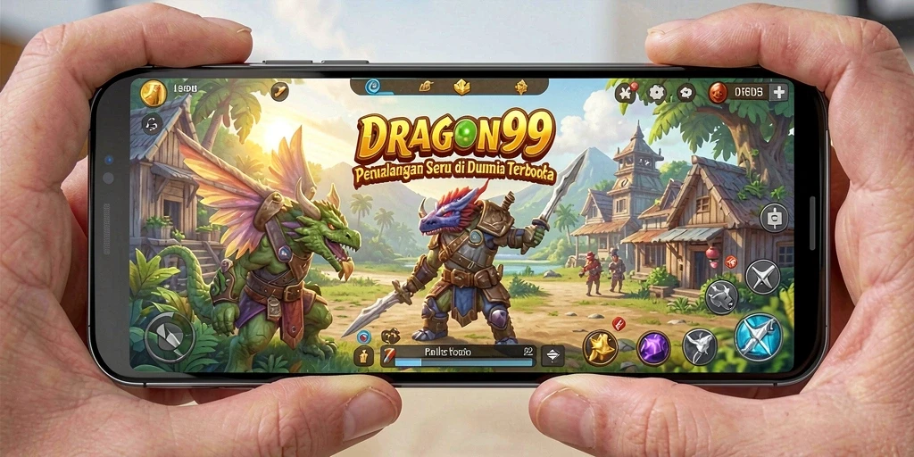 Gameplay seru di dunia terbuka DRAGON99 yang penuh petualangan.
