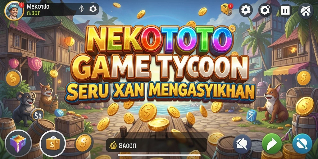 Tampilan menawan gameplay NEKOTOTO yang seru.