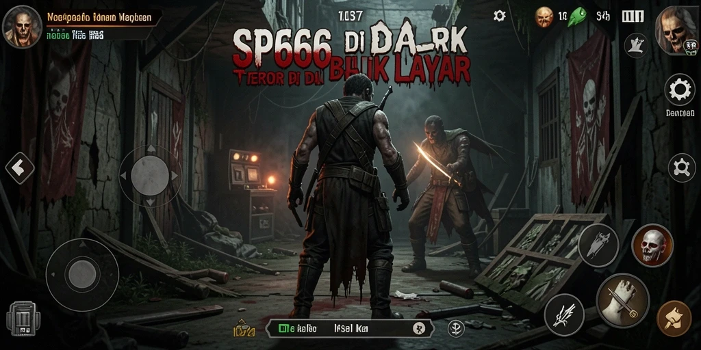 Screenshot menampilkan suasana gameplay penuh ketegangan.
