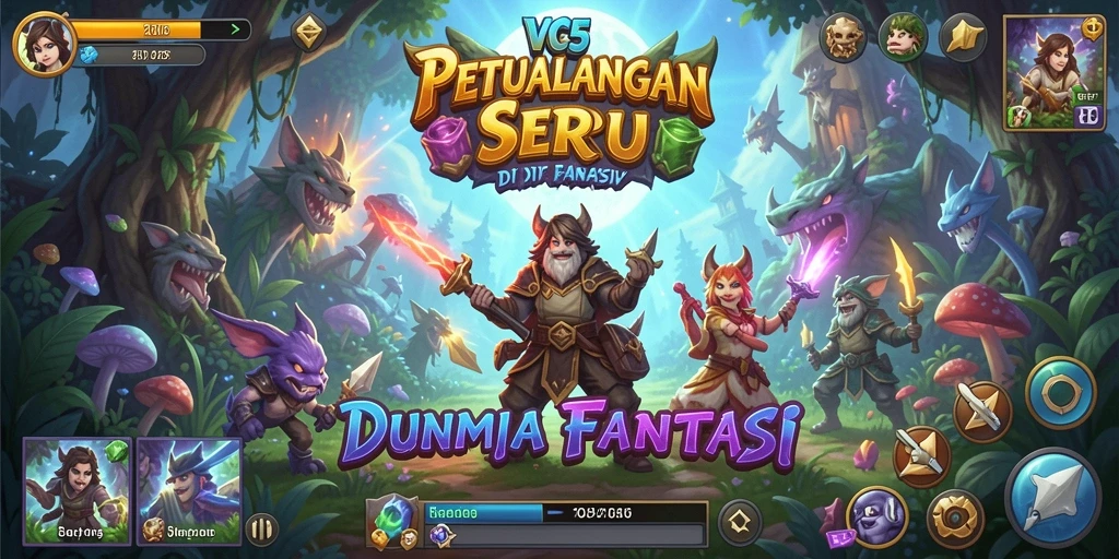 Tampilan menarik dari gameplay VC5 yang mendebarkan.